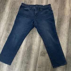 Bonobos Dark Indigo Straight Jeans 35x28 slim fit